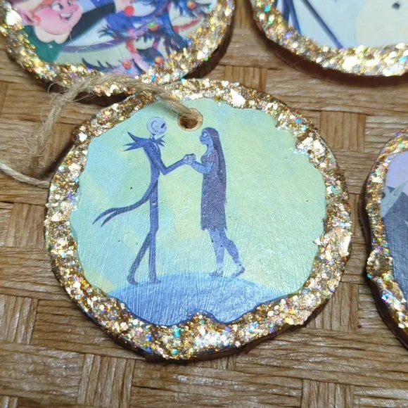 Nightmare before Christmas ornament set - Picture 5 of 7